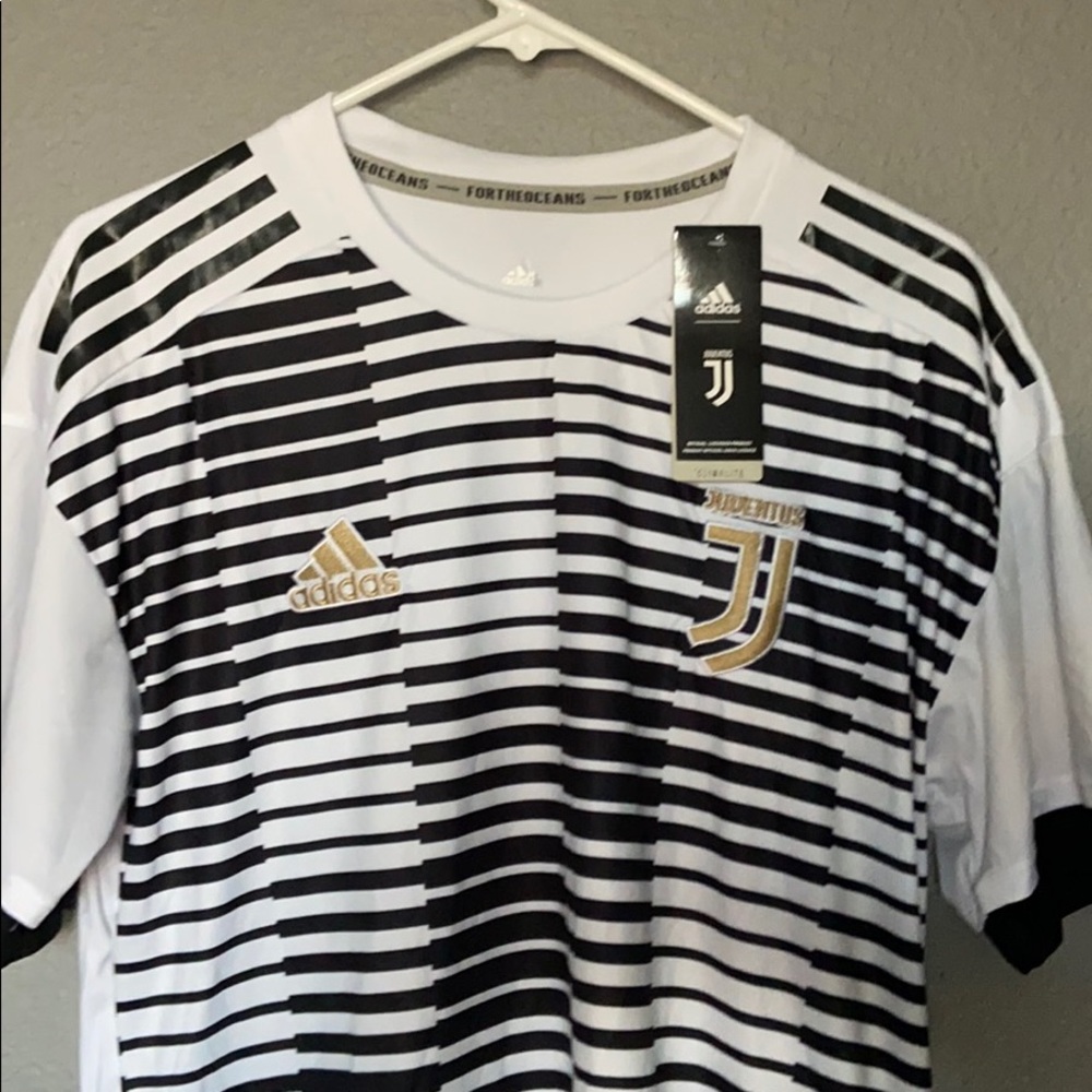 Adidas FC Juventus Training Soccer Jersey Rare